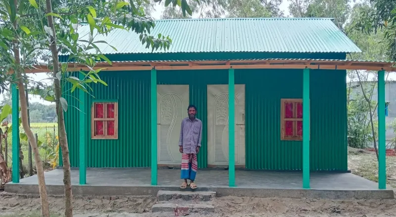 গৃহহীন ৩০০ পরিবারকে পাকা ঘর দেবে আস-সুন্নাহ ফাউন্ডেশন